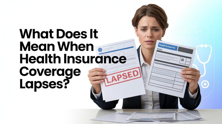 What Does It Mean When Health Insurance Coverage Lapses