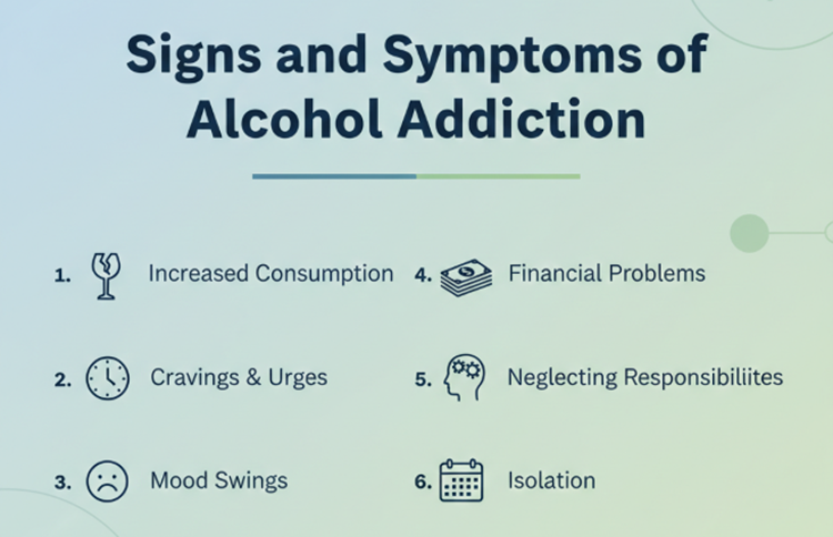 Signs & Symptoms of Alcohol Addiction