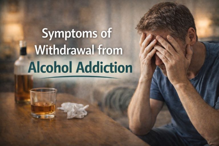 Symptoms of Withdrawal from Alcohol Addiction