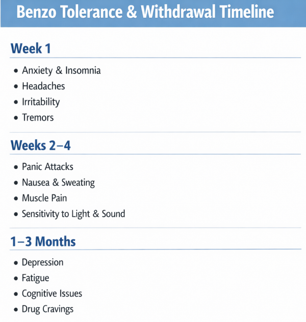 Benzo Withdrawal Risk Factors
