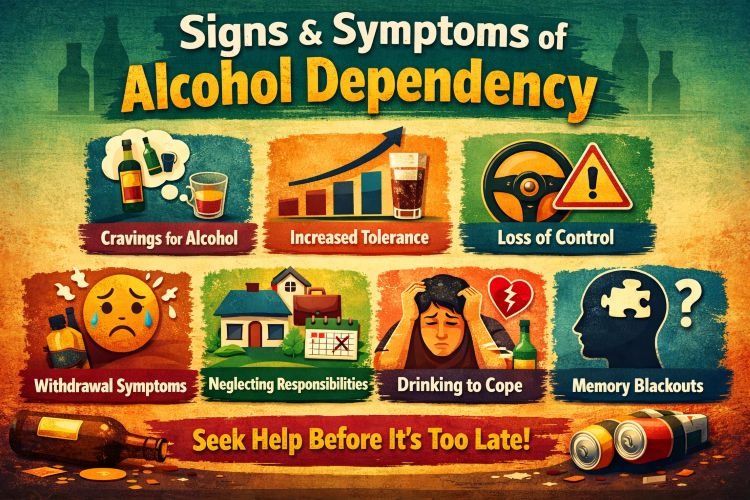 Signs and Symptoms of Alcohol Dependency