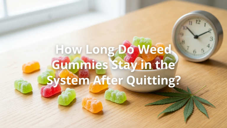 How Long Do Weed Gummies Stay in the System After Quitting?