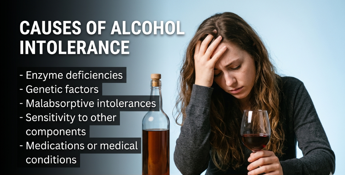 alcohol intolerance