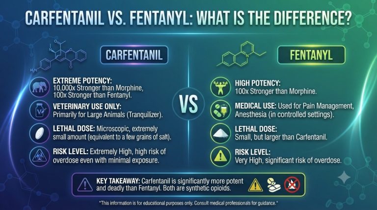 Carfentanil vs. Fentanyl: What Is the Difference