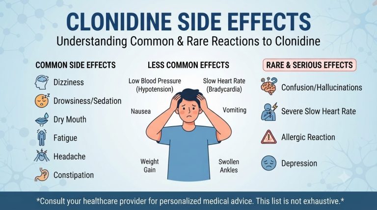 Clonidine Side Effects - Common Risks & Safety Guide