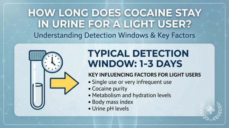 How Long Does Cocaine Stay in Urine for a Light User