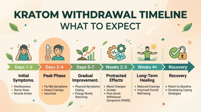 Kratom Withdrawal Timeline: What to Expect