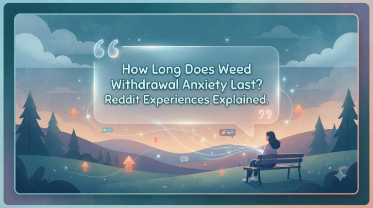 Weed Withdrawal Anxiety Last