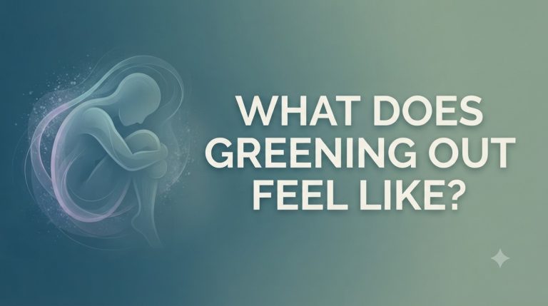 What Does Greening Out Feel Like?